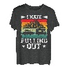 Ich hasse es, herauszuziehen, Bootfahren und Segel-Lifestyle T-Shirt