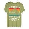 Ich hasse es, herauszuziehen, Bootfahren und Segel-Lifestyle T-Shirt