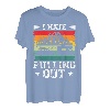 Ich hasse es, herauszuziehen, Bootfahren und Segel-Lifestyle T-Shirt