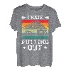 Ich hasse es, herauszuziehen, Bootfahren und Segel-Lifestyle T-Shirt