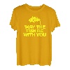 May the fish be with you Angler Fischer Wars T-Shirt