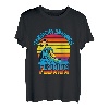 Tarpon Springs Florida Surf- und Strand-Souvenir im Retro-Stil T-Shirt