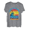 Tarpon Springs Florida Surf- und Strand-Souvenir im Retro-Stil T-Shirt