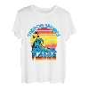 Tarpon Springs Florida Surf- und Strand-Souvenir im Retro-Stil T-Shirt