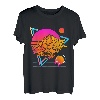 Rockfish Retro 80er Jahre Stil Vintage Angeln T-Shirt