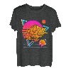 Rockfish Retro 80er Jahre Stil Vintage Angeln T-Shirt