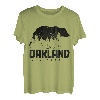 Oakland California Bear Grizzly Pride im Freien, Vintage-Stil T-Shirt