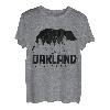 Oakland California Bear Grizzly Pride im Freien, Vintage-Stil T-Shirt