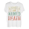 Lustiger personalisierter Name Shirt Kings Are Named Heath T-Shirt