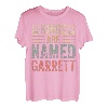 Kings Are Named Garrett Shirt Lustiger personalisierter Name T-Shirt