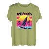 California Retro 80er Jahre Style Souvenir Beach T-Shirt