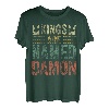 Lustiger personalisierter Name Shirt Kings Are Named Damon T-Shirt