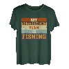 Mein Altersvorsorgeplan ist Angeln Lustige Fischer im Ruhestand Retro T-Shirt