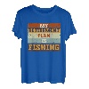 Mein Altersvorsorgeplan ist Angeln Lustige Fischer im Ruhestand Retro T-Shirt