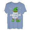 Angler Elf Herren Jungs Angeln Elf Design Weihnachten T-Shirt