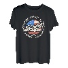 Fischen Ist Abenteuer US Flagge T-Shirt