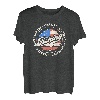 Fischen Ist Abenteuer US Flagge T-Shirt