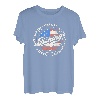 Fischen Ist Abenteuer US Flagge T-Shirt