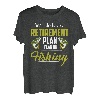 Ja, ich habe eine Altersvorsorge, ich spiele beim Angeln T-Shirt