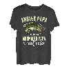 Herren Angler Papa Wie Ein Normaler Papa Nur Viel Cooler Vatertag T-Shirt