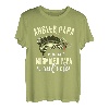 Herren Angler Papa Wie Ein Normaler Papa Nur Viel Cooler Vatertag T-Shirt