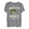 Herren Angler Papa Wie Ein Normaler Papa Nur Viel Cooler Vatertag T-Shirt