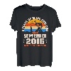 8 Jahre alte Angelfreunde geboren September 2015 8. Geburtstag T-Shirt
