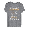 Herren Unterschätze Niemals Einen Alten Mann Mit Einer Angeln Fisch T-Shirt