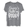 Daddy's Hunting Buddy Süßer Vater und Sohn Hunter Lustig T-Shirt