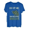 Herren Der Tut Nix Der Will Nur Angeln Spruch Angler Angelausflug T-Shirt