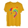Shark Lover Shark Tie Dye Y2K Ästhetisches Retro Groovy Angeln T-Shirt