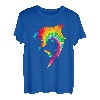 Shark Lover Shark Tie Dye Y2K Ästhetisches Retro Groovy Angeln T-Shirt