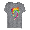 Shark Lover Shark Tie Dye Y2K Ästhetisches Retro Groovy Angeln T-Shirt