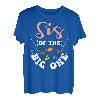 Sis Of The Big One Angeln, Geburtstagsparty, Geburtstag, Feier T-Shirt