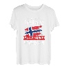 Norwegen Therapie Flagge Skandinavien Urlaub T-Shirt