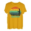 Christopher Fishing Vintage Retro Sonnenuntergang Name für Herren T-Shirt