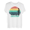 Christopher Fishing Vintage Retro Sonnenuntergang Name für Herren T-Shirt