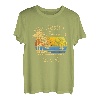 Destin Beach Florida Distressed Souvenir Sonnenuntergang T-Shirt