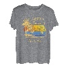 Destin Beach Florida Distressed Souvenir Sonnenuntergang T-Shirt