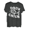 Papas süßester Fang zum Angeln, Papas Sohn, passender Vatertag T-Shirt