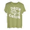 Papas süßester Fang zum Angeln, Papas Sohn, passender Vatertag T-Shirt
