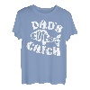 Papas süßester Fang zum Angeln, Papas Sohn, passender Vatertag T-Shirt