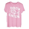 Papas süßester Fang zum Angeln, Papas Sohn, passender Vatertag T-Shirt