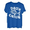 Papas süßester Fang zum Angeln, Papas Sohn, passender Vatertag T-Shirt