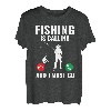 Fishing Angeln Lustiges Angler T-Shirt