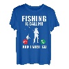 Fishing Angeln Lustiges Angler T-Shirt