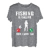 Fishing Angeln Lustiges Angler T-Shirt