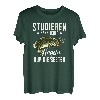 Studieren Kann Jeder Angeln Nur Die Besten Angler Spruch T-Shirt
