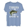 Studieren Kann Jeder Angeln Nur Die Besten Angler Spruch T-Shirt