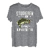 Studieren Kann Jeder Angeln Nur Die Besten Angler Spruch T-Shirt
